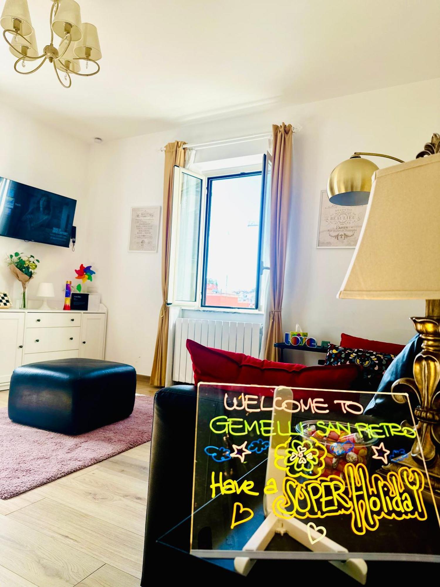 Gemelli-San Pietro-Trastevere-Casa Con Posto Auto Rom Eksteriør billede